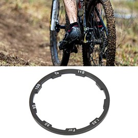 Vbestlife Spacer Washer for Flywheel Cassette, 1.85mm Freewheel Hub Spacer - Bicycle Bottom Bracket Axle Washer Gasket for Mountain Bike Road Bike