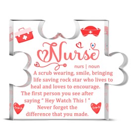 Nurse Gift Decorative Design For Women Thank You Gifts for Women Appreciation Gifts for Teacher Friends Coworkers Doctor Nurse Inspirational Quotes Gift for Mom Hey Watch This