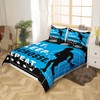 Feelyou Lacrosse Bedding Set Twin Size Kids Ball Gaming Comforter