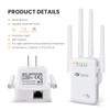Tongyu 300Mbps WiFi Repeater/Extender Signal Booster for Home and Outdoor,Full