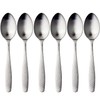 Nagao Tsuchine Dinner Spoon, Set of 6, Stainless Steel, Made