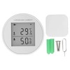 Indoor Temperature Humidity Sensor, Remote Monitoring Anti Tamper Digital Hygrometer