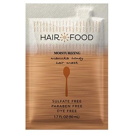 Hair Food Moisturizing Hair Mask for Curly Hair, Manuka Honey, Paraben & Dye Free 1.7 fl oz, 10 Count