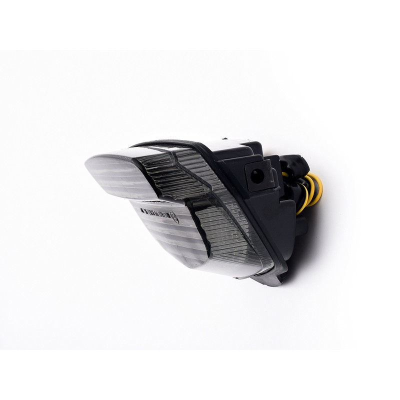 Bright2wheels Motorcycle LED Tail Light with Turn Signals Compatible with