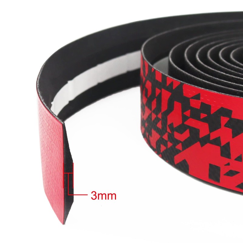 PLATTBK Bicycle Handlebar Tape Shock-Absorbent Gradient Color Road Bike Bar