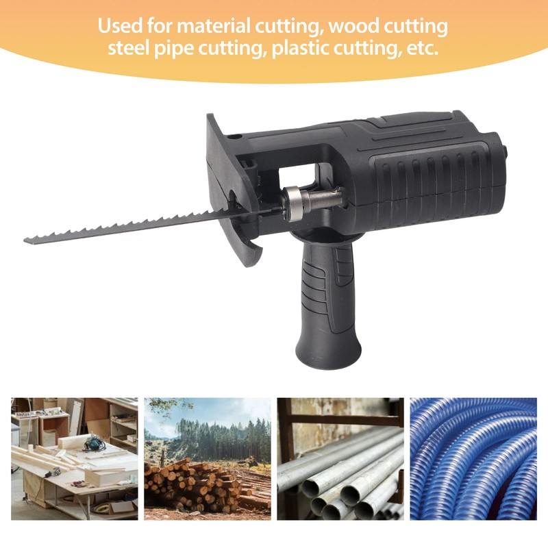 Drill Saw Attachment Cordless Reciprocating Jig Power Tool Accessories for