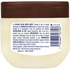 Nuvel Vaselina para Bebé 230 g Con Manteca de Cacao Vaselina Hipoalergénica y Natural a Base de Petrolato Protege, Hidrata y Cuida la Piel Sensible del Bebé