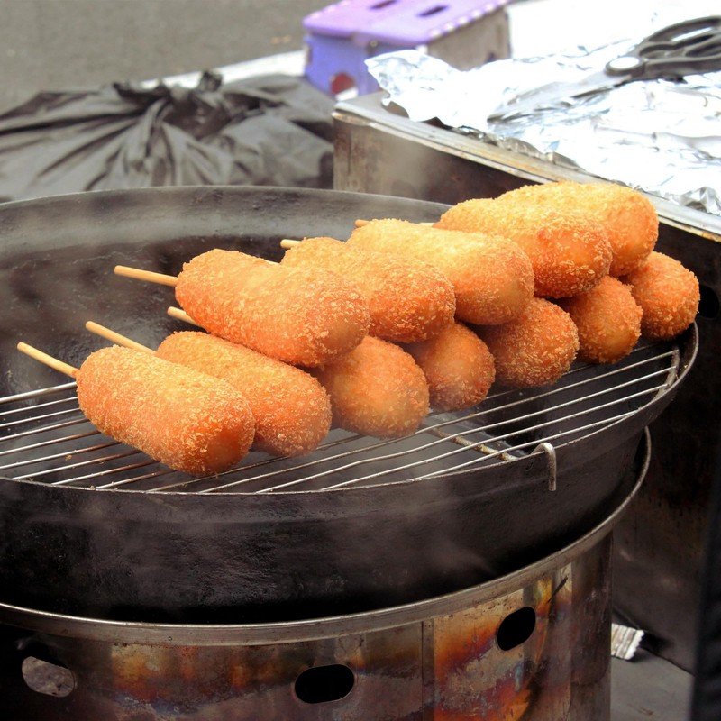 BambooMN 6 mm thick bamboo half-point candy apple, corn dog,