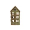 IB Laursen House f/tea light Thorshavn red door on side