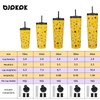 BJPKPK 18-34oz Insulated Stainless Steel Tumbler Cup with Lid and