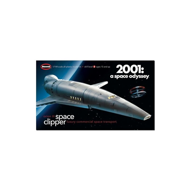PLATZ MOE2001-2R MOE2001-2R MOE2001-2R MOEBIUS MODEL 2001 Space Clipper Space