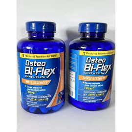 Osteo BiFlex 2-Bottles Osteo Bi-Flex Triple Strength Joint Health Glucosamine MSM 200 tablets