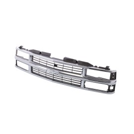 Perfit Liner Chrome Grille w/Black Insert For 94-98 Chevy C/K Pickup Suburban Tahoe 95 96 97
