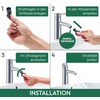 4 x M16.5 Perlator Water-Saving Screw-In Jet Regulator with Key