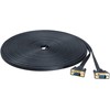 DTech Ultra Thin VGA Cable 15 m 15-Pin Male to
