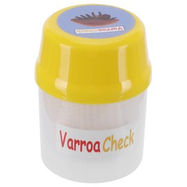 Varroa Check, Accurate Counting Sampling Varroa Shaker, Transparent Bowl Leakage‑ for Beekeeping Outdoor Beekeeper Measuring