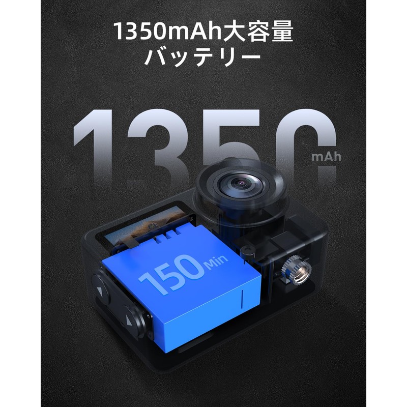 XTU S6 Action Camera, 4K, 20 MP, Ambarella H22 CPU