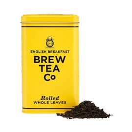 Brew Tea Co - English Breakfast Tea in Classic Tin - Strong & Malty - 150g Loose Leaf Tea