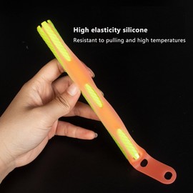 ArrErr 20 Pack Perm Rods Band Replacement Elastic Rubber Bands for Hair Rollers Cold Wave Curl Rods Curling Styling Curler Set Hairdressing Tools Salon Barber Shop