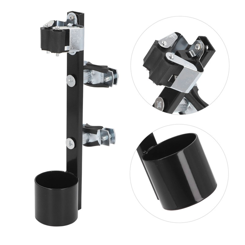 Mobility Scooter Cane Holder Universal Fit Aluminum Alloy Walking Stick
