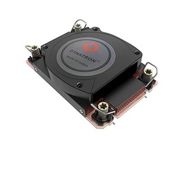 Dynatron S7 Intel 4677 1U Server Fan Copper Heatsink with Vapor Chamber Base 4 Pin PWM Up to 205W TDP 6" for Servers