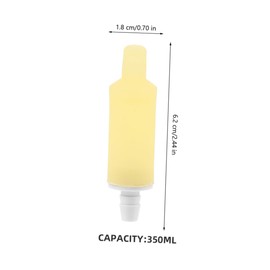 iplusmile 2pcs Replacement Soap Dispenser Head Wall-Mounted Pump Body Rubber Material for Hotel Kitchen Use