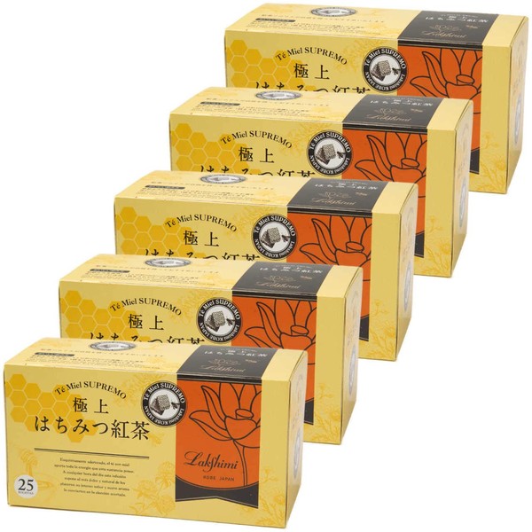 Lakshimi Superb Honey Tea Tea Bags x 5 Boxes Set of 25 Bags