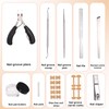 106pcs Ingrown Toenail Corrector Kit, Toenail Correction Strips Tape Ingrown