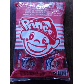 Ve Wong Little Prince Brand Snack Noodles, Bacon Flavor, 10.50oz(20 Small Bags)(pack of 2)