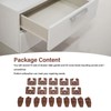 10 Sets Dresser Drawer Slides Plastic Drawer Slides and Guides