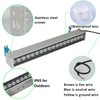 RSN LED 18W Wall Washer, 19.7in Linear Strip Light, Super