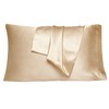EHEYCIGA Satin Pillowcase Standard Set of 2, Silk Pillowcases for