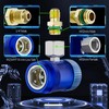 HTOMT R1234yf Adapter,Adjustable R1234yf Quick Couplers Adapter,Air Conditioning Line Repair
