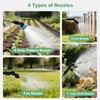 1.35 Gallon Battery Powered Sprayer, Electric Garden Sprayer with 3