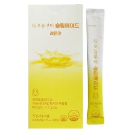 오늘부터 슬림에이드 레몬맛 8000mg x 15포 2개 / 써클