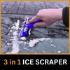 Tek Automotive Twin Pack 3in1 Ice Scraper and Squeegee -