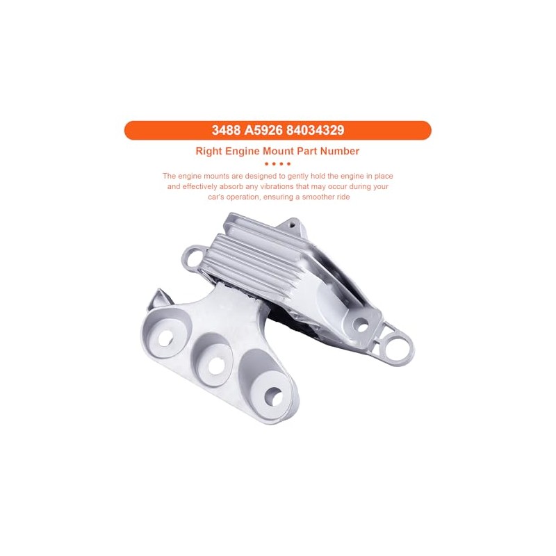 Soporte de motor compatible con Malibu 2016-2018 L4 1.5L, repuesto
