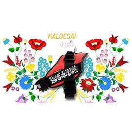 Labels with Motive of Kalocsa (White Background with Black (Large) Package of 2 Julius-K9 for Harnesses