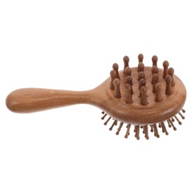 IWOWHERO Wooden Scalp Comb Massage Detangler for Portable Hair Brush Tool Relaxing Meridian Comb
