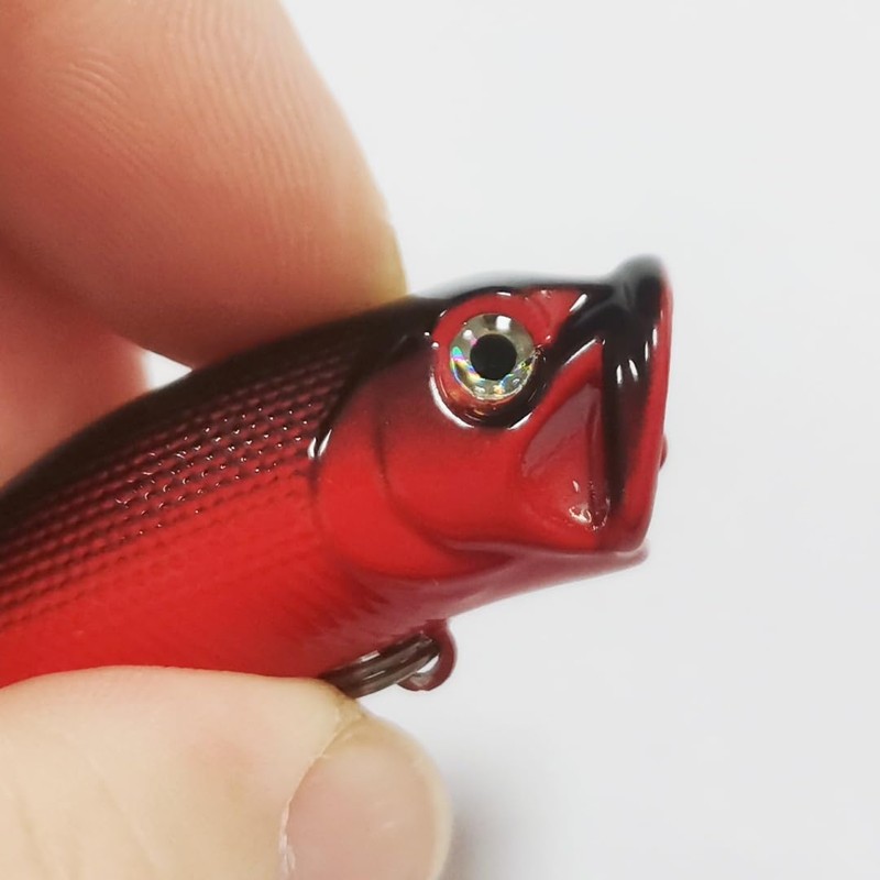 SEASKY Fishing Lure Mini Popper Top Water Splashes Swim Bait