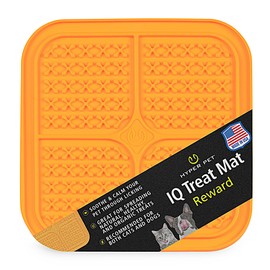 Hyper Pet IQ Treat Lick mat for Dogs, Dog Slow Feeder & Cat Lick mats | Great Alternative to Slow Feeder Bowls & Feeders | Perfect Dog Licking mat, Cat Puzzle & Enrichment Toys
