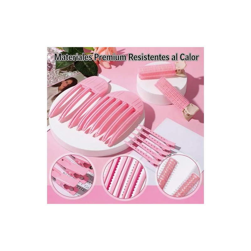 Kit de Accesorios para Peinar 21 Piezas – Pinzas para
