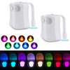 Glamified Toilet Motion Sensor Light, 16 Colors Changing Sensor LED