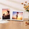 SDLDEER 5x7 Picture Frame White Set of 4, Display Pictures