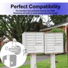 Ymtzfu 1 Pack Mailbox Lock,Mailbox Lock Replacement Heavy-Duty Cam C7120