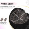 FFWTPY Clip-In Extensions for Women and Comb Set Ponytail Hairpiece