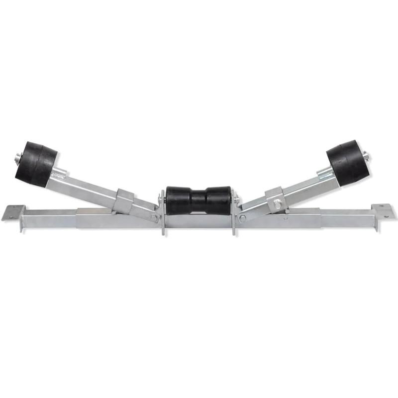 vidaXL Adjustable Boat Trailer Guide Poles, Bunk Side Guides for