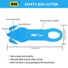 XW Safety Box Cutter of Stainless Steel Blade, Carton and