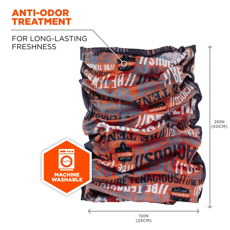 Ergodyne Chill Its 6485 Neck Gaiter, Multiple Ways to Wear