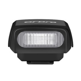 ORDRO FL-10 Mini Camera Flash Speedlite for Fuji/Sony/Nikon/Canon, Digital Film Cameras, Portable Mini Attachment Flashes for DSLR Cameras (Black)